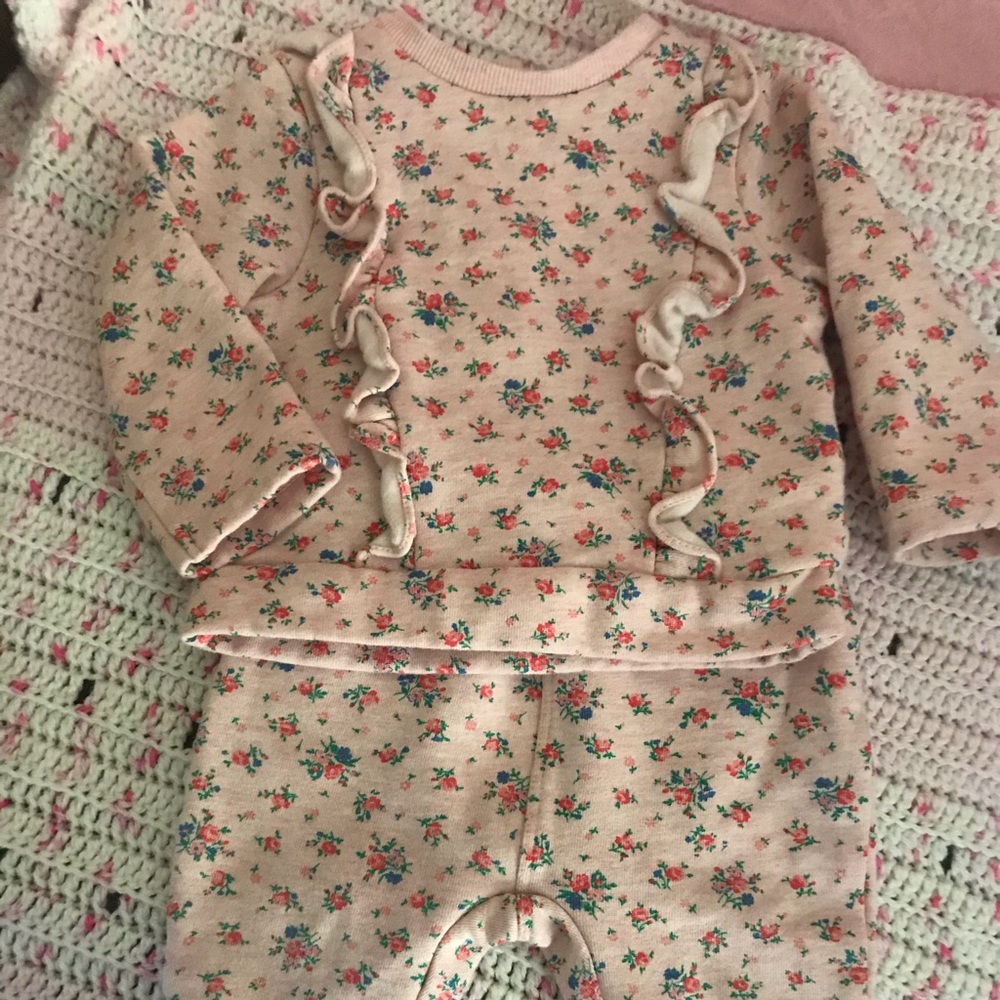 Baby Boden Sweatshirt & Bottoms Set